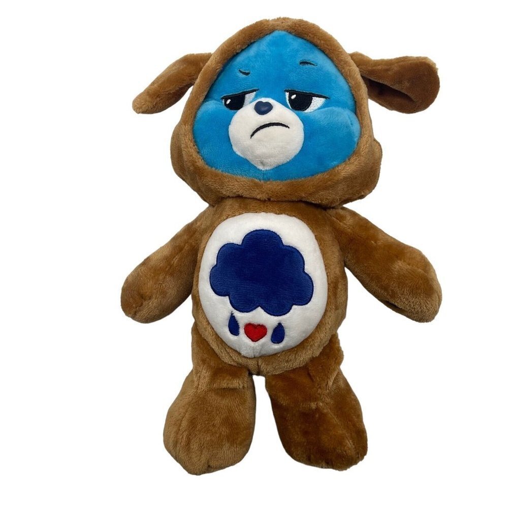 Care Bears Unlock The Magic Grumpy Bear Plush Hooded 2021 With Hood /Hoodie